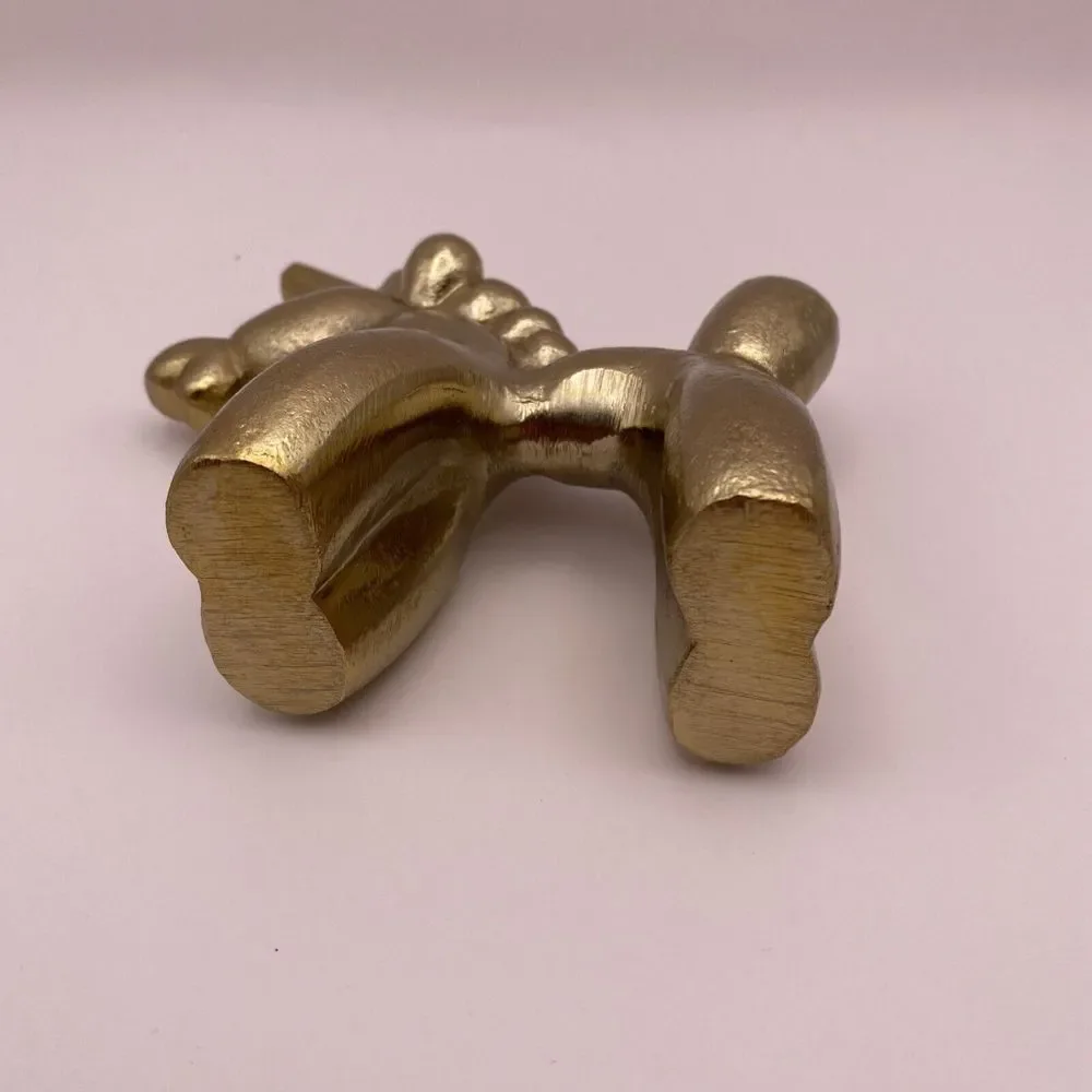 Gold Balloon Unicorn Decoration Paperweight Whimsical Desk Decoration‎